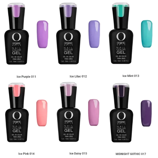 Esmaltes Color gel de Organic Nails | Nail Art Store