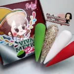 Colección Viva México de la Línea Rebel Pink de 4 Polímeros de 7g de Wapizima