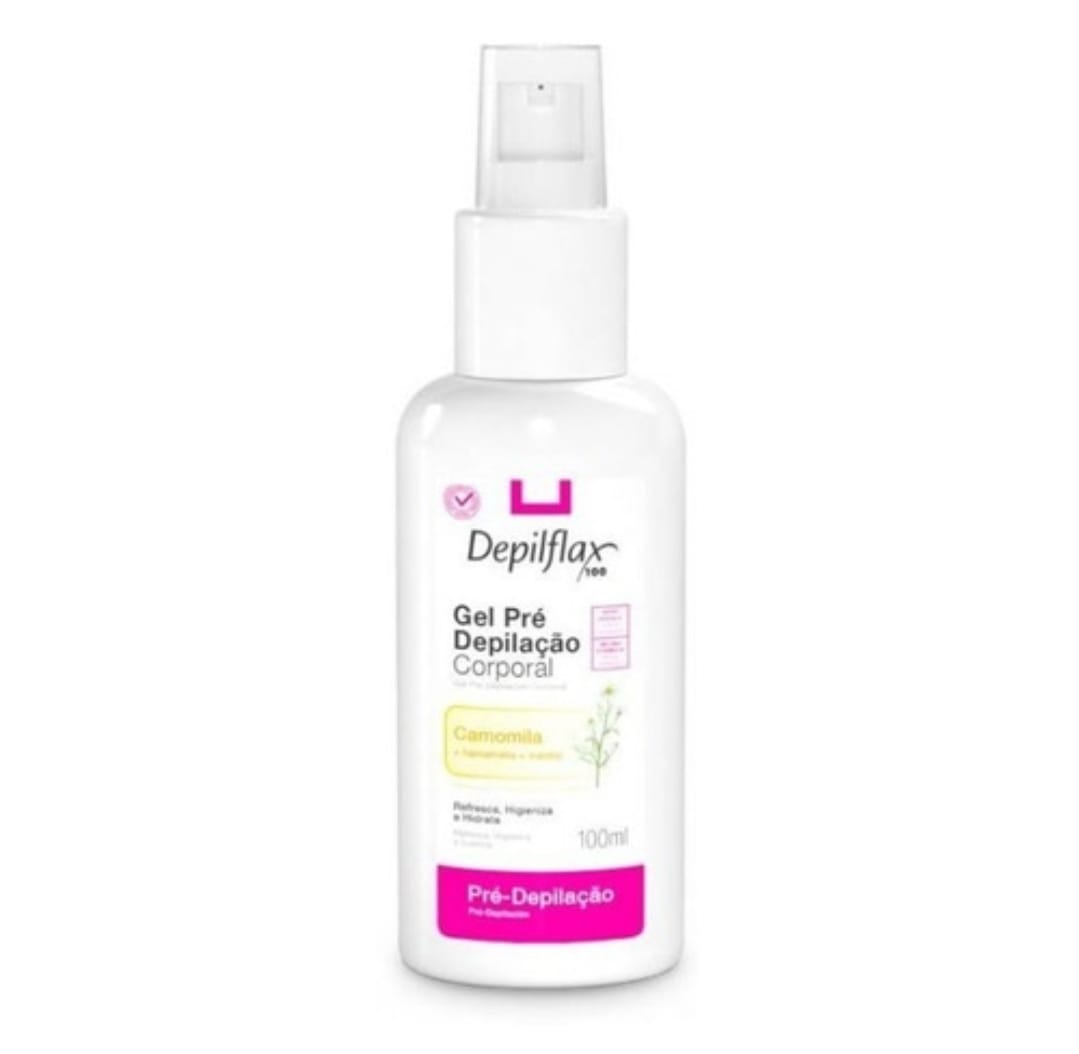 Gel Prepil Hidratante Depilflax 100ml Nail Art Store